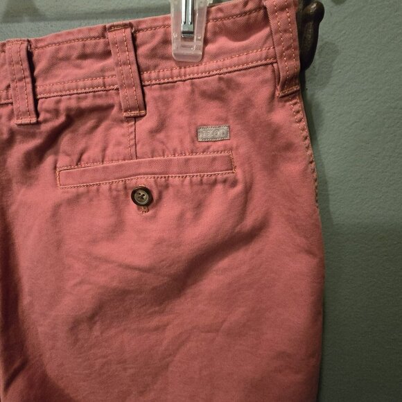 Izod Saltwater Men's Shorts, Size 38, 9" Seem, Pink Samon Color Tropical Summer - Picture 4 of 8